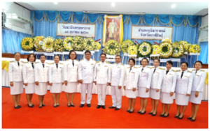 โรงเรียนกุฉินารายณ์เข้าร่วมกิจกรรมน้อมรำลึกในพระมหากรุณาธิคุณ เนื่องในวันนวมินทรมหาราช ประจำปี ๒๕๖๖