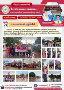 โรงเรียนนามนพิทยาคม ร่วมขบวนแห่บุญบั้งไฟ อบต.หลักเหลี่ม อ.นามน จ.กาฬสินธุ์