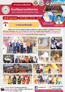 โรงเรียนนามนพิทยาคม ได้นำครูบุคลากร และนักเรียน โรงเรียนนามนพิทยาคม เข้าร่วมการอบรมดับเพลิงและหนีไฟ จัดโดยองค์การบริหารส่วนตำบลหลักเหลี่ยม อ.นามน จ.กาฬสินธุ์